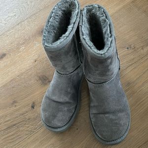 Women’s grey UGG Boots size 7 for sale.